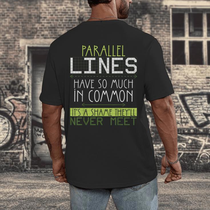 Nerdy Math Lovers Geometry Pun Mathematics Teachers Men's Back Print T-Shirt, funny design Nerdy Math Lovers Geometry Pun Mathematics Teachers Men's Back Print T-Shirt, funny design