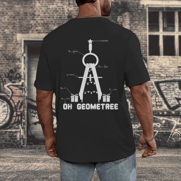 Oh Geometree Math Teacher Geometry Christmas Tree For Men Women Kids Men's Back Print T-Shirt, funny design Oh Geometree Math Teacher Geometry Christmas Tree For Men Women Kids Men's Back Print T-Shirt, funny design