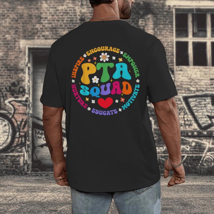 Parents Teacher Association Team Supporter PTA Squad For Men Women Girls Kids Men's Back Print T-Shirt, funny design Parents Teacher Association Team Supporter PTA Squad For Men Women Girls Kids Men's Back Print T-Shirt, funny design