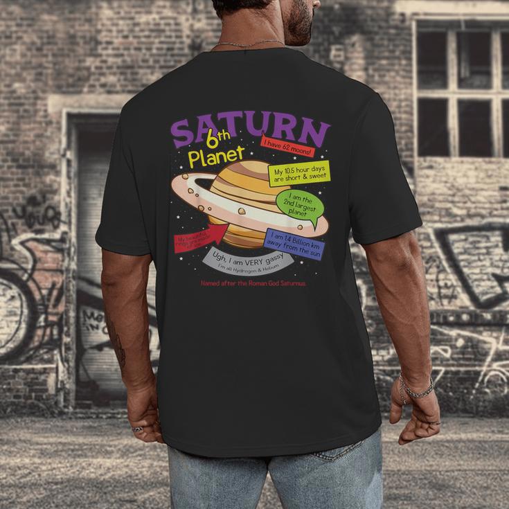 Perfect Planets Teachers Shirts Saturn For Solar System Men's Back Print T-Shirt, funny design Perfect Planets Teachers Shirts Saturn For Solar System Men's Back Print T-Shirt, funny design