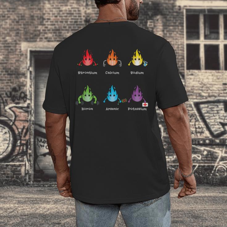 Periodic Elements Chemistry Lovers Science Teacher Men's Back Print T-Shirt, funny design Periodic Elements Chemistry Lovers Science Teacher Men's Back Print T-Shirt, funny design