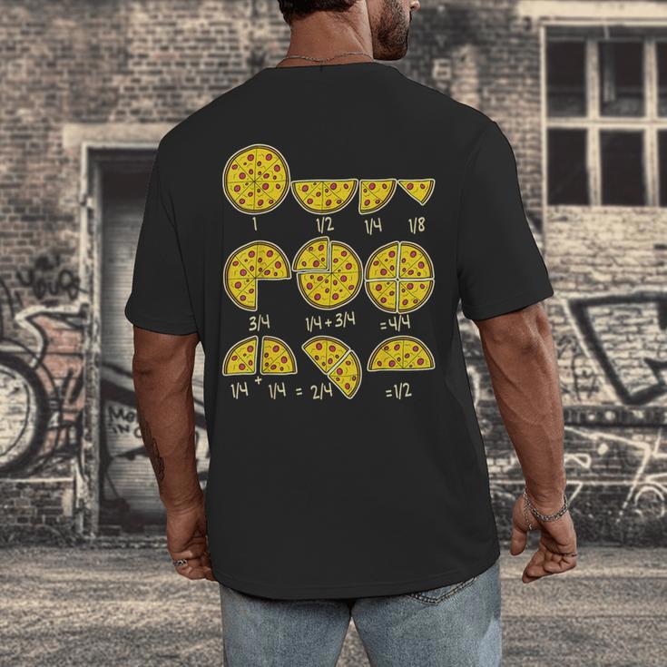 Pizza Salami Cheese Quick Math Fractions Math Teachers For Men Women Girls Kids Men's Back Print T-Shirt, funny design Pizza Salami Cheese Quick Math Fractions Math Teachers For Men Women Girls Kids Men's Back Print T-Shirt, funny design