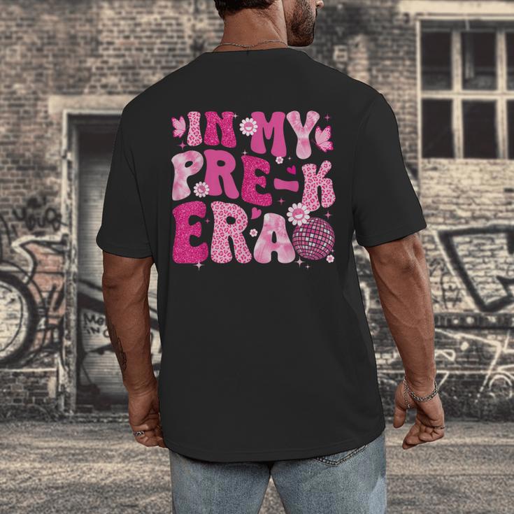 In My Pre-K Era Teachers Women Back To School Kids Girls Men's Back Print T-Shirt, funny design In My Pre-K Era Teachers Women Back To School Kids Girls Men's Back Print T-Shirt, funny design