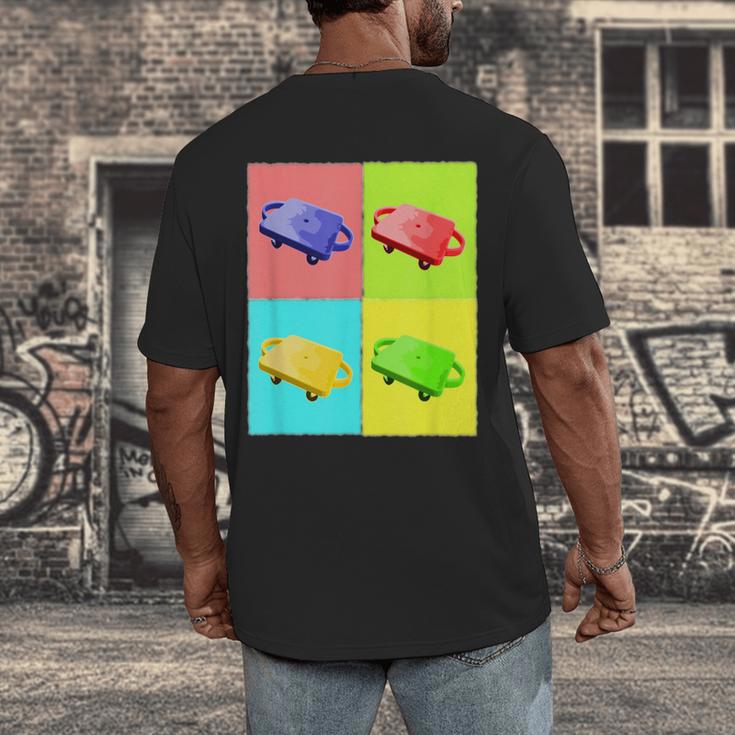 Scooter Physical Education PE Gym Teacher Men's Back Print T-Shirt, funny design Scooter Physical Education PE Gym Teacher Men's Back Print T-Shirt, funny design
