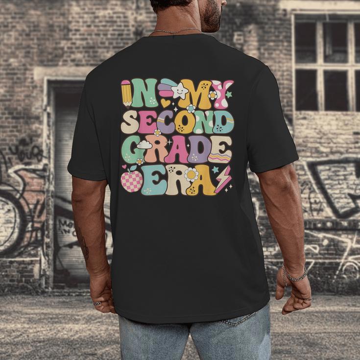 In My Second Grade Era Girl Back To School 2nd Grade Teacher Men's Back Print T-Shirt, funny design In My Second Grade Era Girl Back To School 2nd Grade Teacher Men's Back Print T-Shirt, funny design