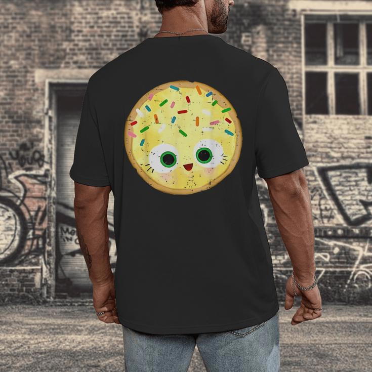 The Smart Cookie Good Egg Teacher Halloween Costume Food Men's Back Print T-Shirt, funny design