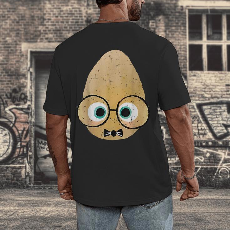 The Smart Seed Good Egg Teacher Halloween Costume Food Group Men's Back Print T-Shirt, funny design The Smart Seed Good Egg Teacher Halloween Costume Food Group Men's Back Print T-Shirt, funny design