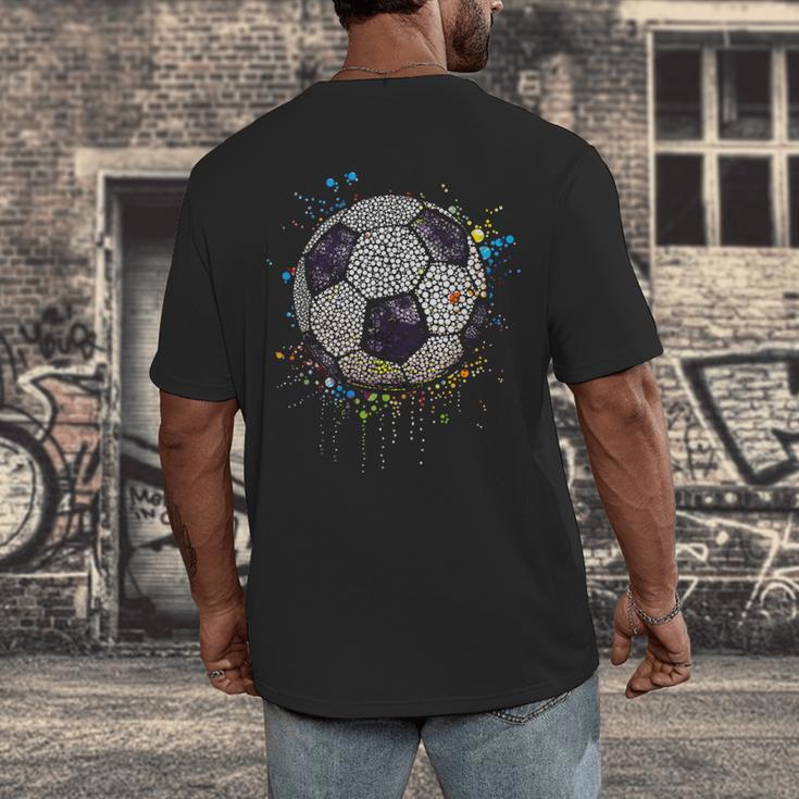 Soccer Dot Day Shirts For Kids Men Women Teacher Men's Back Print T-Shirt, funny design Soccer Dot Day Shirts For Kids Men Women Teacher Men's Back Print T-Shirt, funny design
