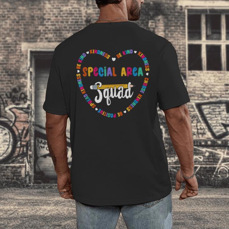 Special Area Squad Team Be Kind School Special Area Teacher Men Women Kids Men's Back Print T-Shirt, funny design