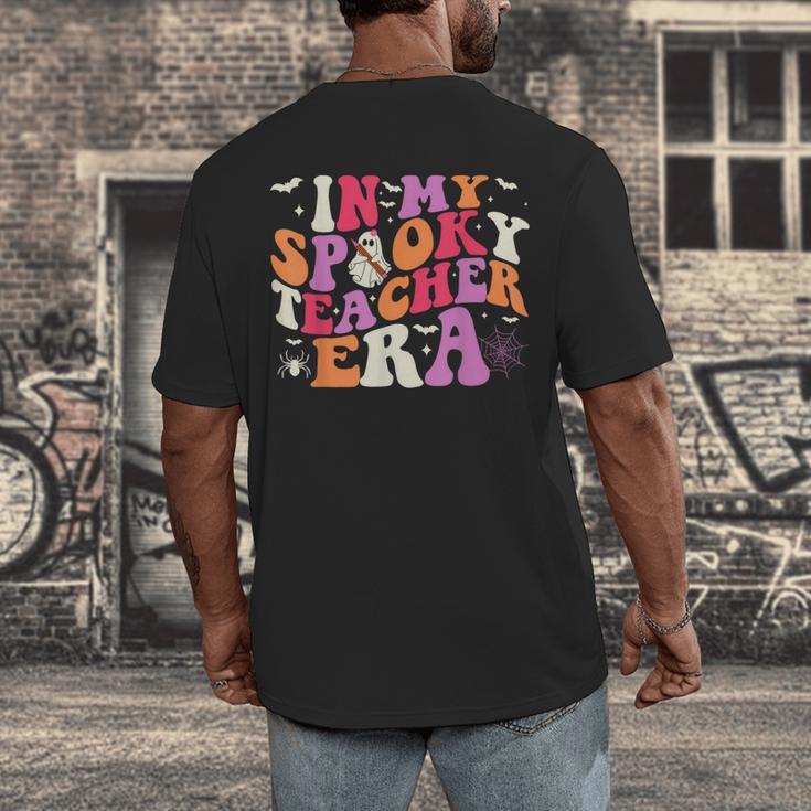 In My Spooky Teacher Era Halloween Teacher Back To School Men's Back Print T-Shirt, funny design In My Spooky Teacher Era Halloween Teacher Back To School Men's Back Print T-Shirt, funny design