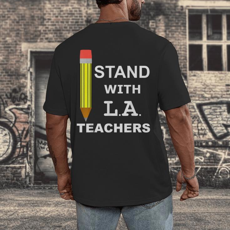 Stand With LA Teachers Tshirt United Los Angeles T Shirt Men Women Kids Men's Back Print T-Shirt, funny design Stand With LA Teachers Tshirt United Los Angeles T Shirt Men Women Kids Men's Back Print T-Shirt, funny design