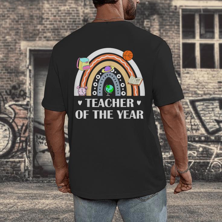 Teacher Of The Year Best Teacher Ever Men Women Men's Back Print T-Shirt, funny design Teacher Of The Year Best Teacher Ever Men Women Men's Back Print T-Shirt, funny design