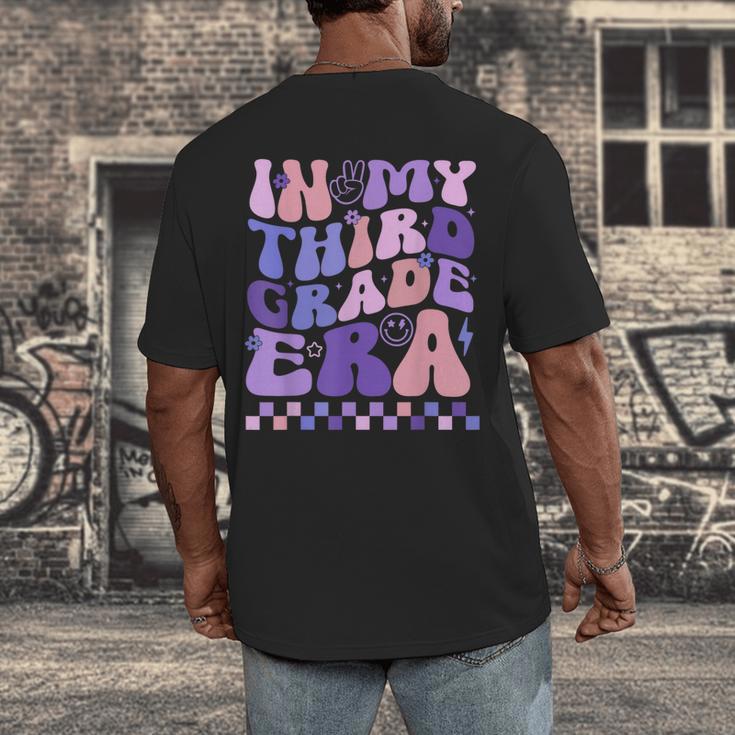 In My Third Grade Era 3rd Grade Teacher Student Boy Girl Men's Back Print T-Shirt, funny design In My Third Grade Era 3rd Grade Teacher Student Boy Girl Men's Back Print T-Shirt, funny design