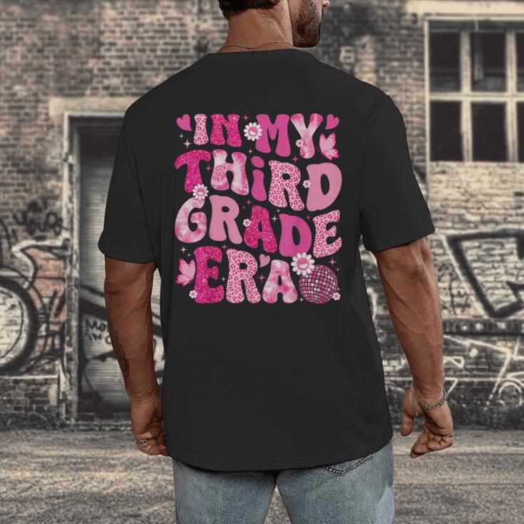 In My Third Grade Era Teachers Women Back To School Girls Men's Back Print T-Shirt, funny design