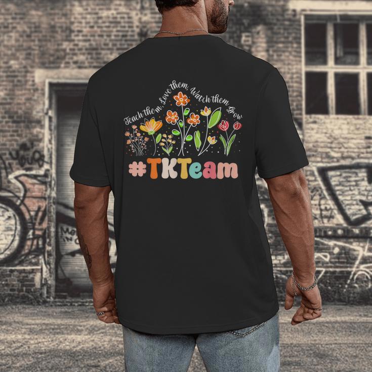 TK Team Appreciation Week Teacher Back To School Men's Back Print T-Shirt, funny design TK Team Appreciation Week Teacher Back To School Men's Back Print T-Shirt, funny design