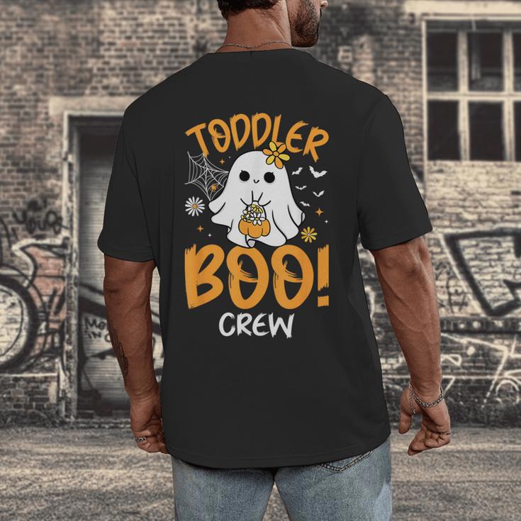 Toddler Boo Crew Babysitters Daycare Teacher Halloween Party Men's Back Print T-Shirt, funny design Toddler Boo Crew Babysitters Daycare Teacher Halloween Party Men's Back Print T-Shirt, funny design