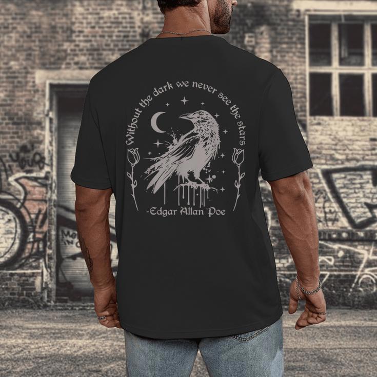 Without The Dark We Never See The Stars Teacher Men's Back Print T-Shirt, funny design Without The Dark We Never See The Stars Teacher Men's Back Print T-Shirt, funny design