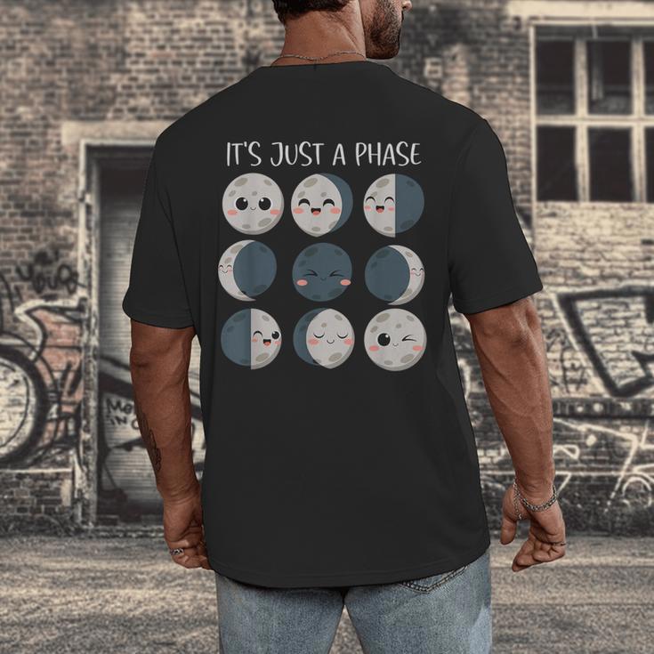 Women Science Teacher Moon Phases Scientist Back To School Men's Back Print T-Shirt, funny design Women Science Teacher Moon Phases Scientist Back To School Men's Back Print T-Shirt, funny design
