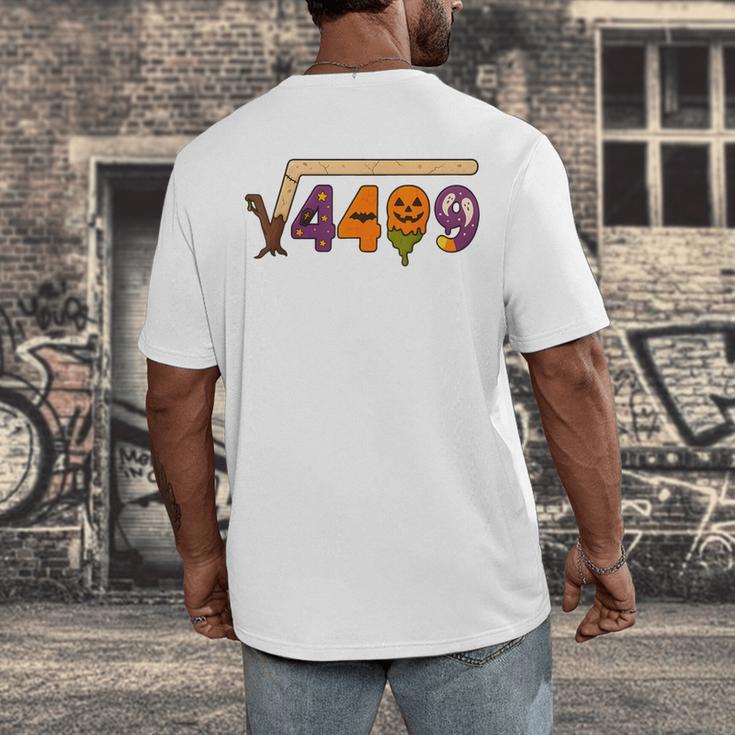 67 Meme Math Teacher 6 7 Halloween Square Root 4489 Men's Back Print T-Shirt, funny design 67 Meme Math Teacher 6 7 Halloween Square Root 4489 Men's Back Print T-Shirt, funny design