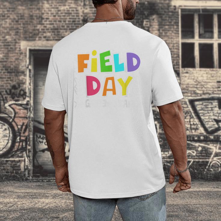 Field Day Green Team For Teacher Kids Field Day Games Men's Back Print T-Shirt, funny design Field Day Green Team For Teacher Kids Field Day Games Men's Back Print T-Shirt, funny design
