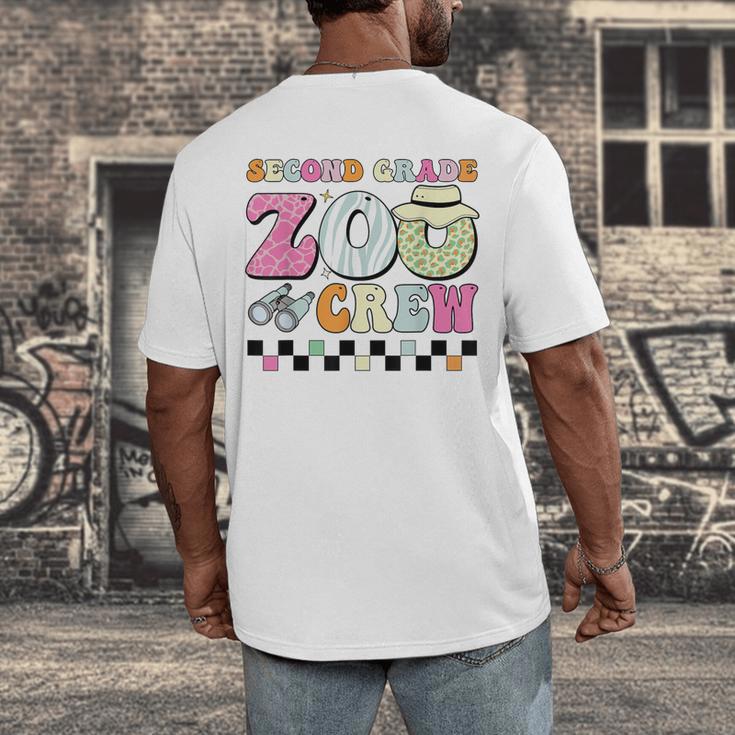 Field Zoo Trip Shirt For Teacher Second Grade Crew Men's Back Print T-Shirt, funny design Field Zoo Trip Shirt For Teacher Second Grade Crew Men's Back Print T-Shirt, funny design
