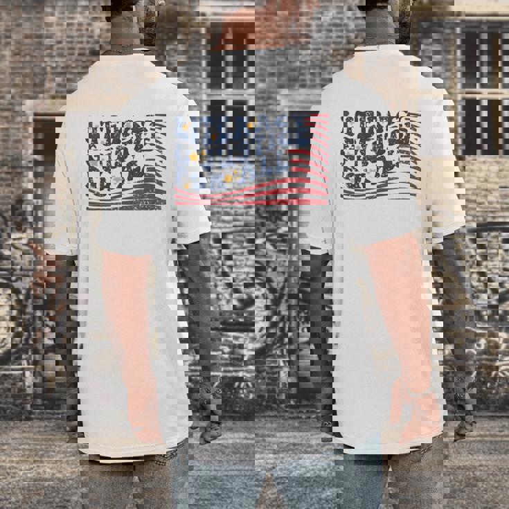 Literacy Justice For All Teacher Men&#x27;s Back Print T-Shirt, funny design