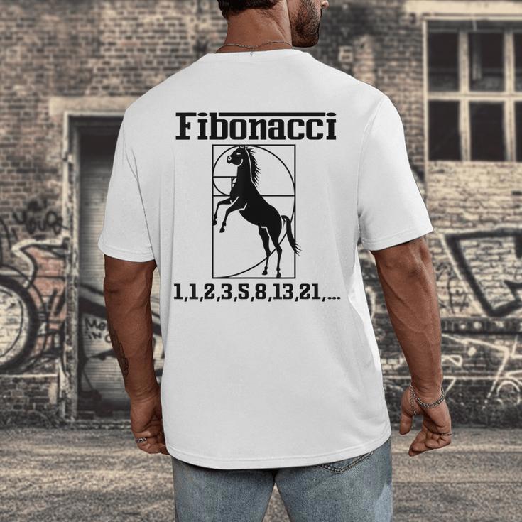 Nerdy Fibonacci Racing Car Horse Math Teacher Men Women Girls Kids Men's Back Print T-Shirt, funny design Nerdy Fibonacci Racing Car Horse Math Teacher Men Women Girls Kids Men's Back Print T-Shirt, funny design