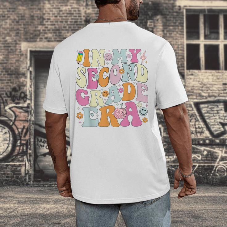 In My Second Grade Era 2nd Grade Girl Teacher Back To School Men's Back Print T-Shirt, funny design