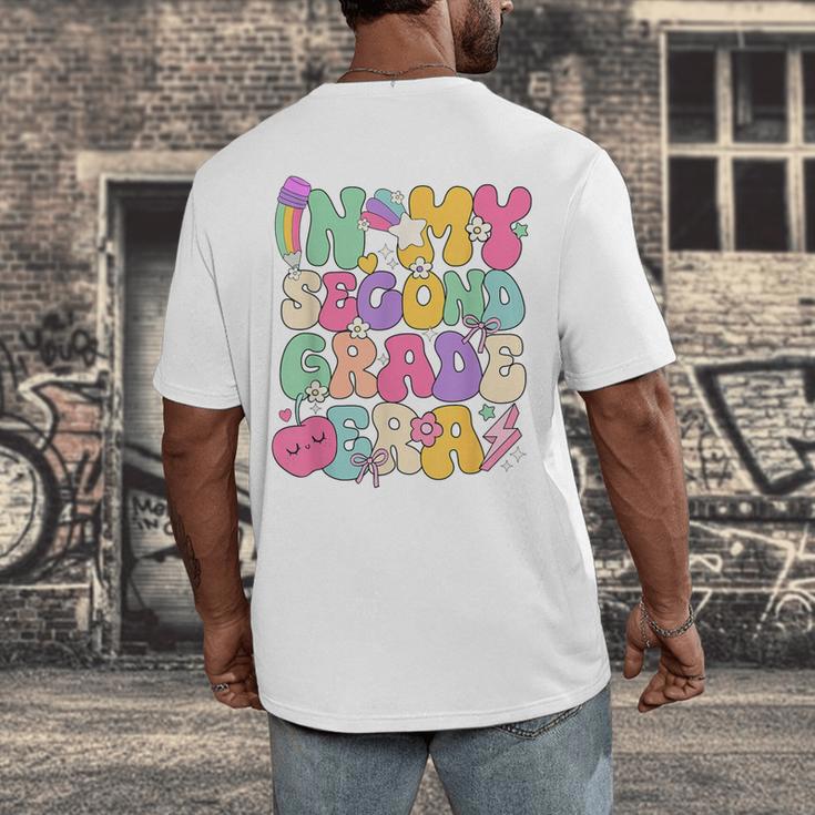In My Second Grade Era Teachers Women Back To School Girls Men's Back Print T-Shirt, funny design