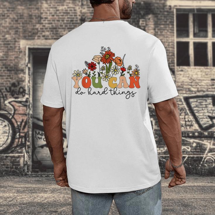 Test Day Teacher Shirt You Can Do Hard Things Women Kids Men's Back Print T-Shirt, funny design Test Day Teacher Shirt You Can Do Hard Things Women Kids Men's Back Print T-Shirt, funny design