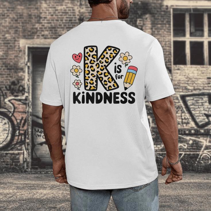 Unity Day Design Kindness Orange Teacher Kids Be Kind Men's Back Print T-Shirt, funny design Unity Day Design Kindness Orange Teacher Kids Be Kind Men's Back Print T-Shirt, funny design