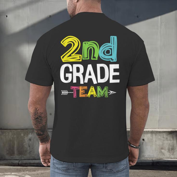 2nd Grade Team T-Shirt 2nd Grade Squad Teacher Men's Back Print T-Shirt, gift for family, gift for coworker 2nd Grade Team T-Shirt 2nd Grade Squad Teacher Men's Back Print T-Shirt, gift for family, gift for coworker