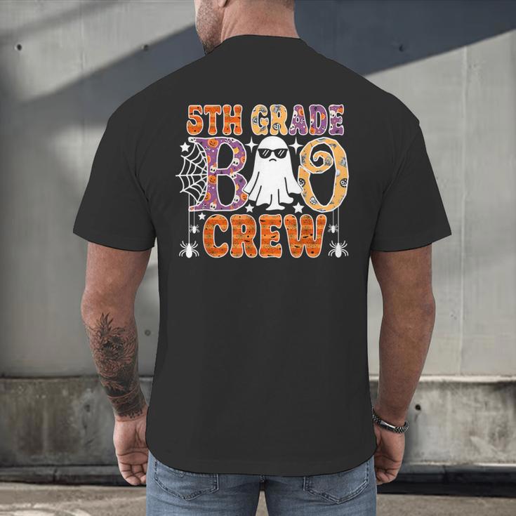 5th Grade Boo Crew Halloween Teachers Students Men's Back Print T-Shirt, gift for family, gift for coworker 5th Grade Boo Crew Halloween Teachers Students Men's Back Print T-Shirt, gift for family, gift for coworker