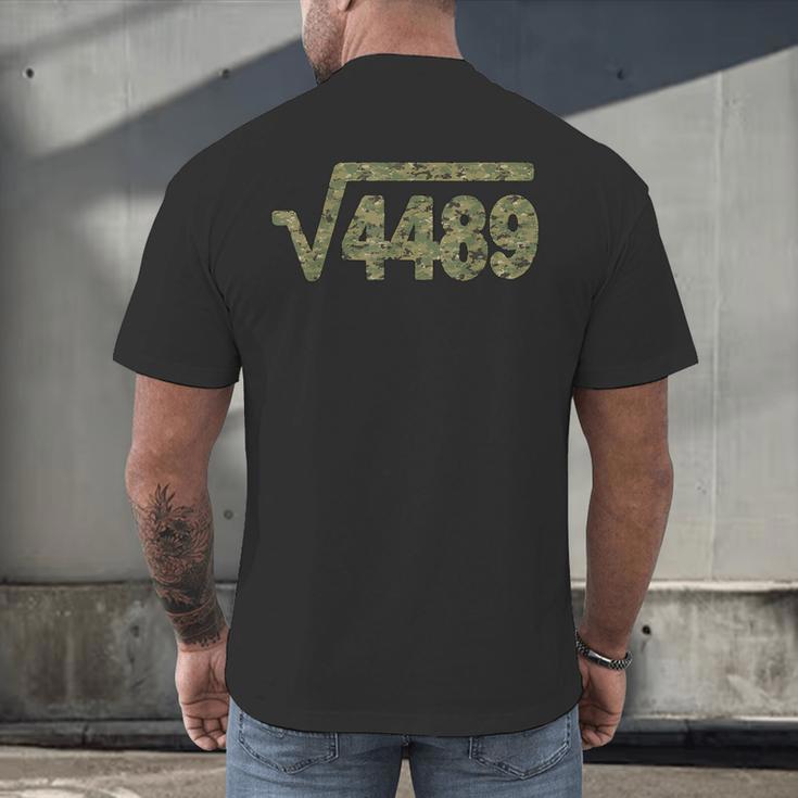 6 7 Army Pattern Meme Square Root 4489 Slang Math Teacher Men's Back Print T-Shirt, gift for family, gift for coworker 6 7 Army Pattern Meme Square Root 4489 Slang Math Teacher Men's Back Print T-Shirt, gift for family, gift for coworker