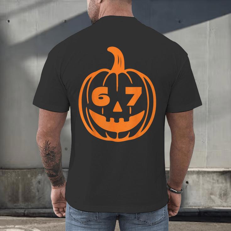 67 Six Seven Halloween Costume For Students Teachers Men's Back Print T-Shirt, gift for family, gift for coworker 67 Six Seven Halloween Costume For Students Teachers Men's Back Print T-Shirt, gift for family, gift for coworker