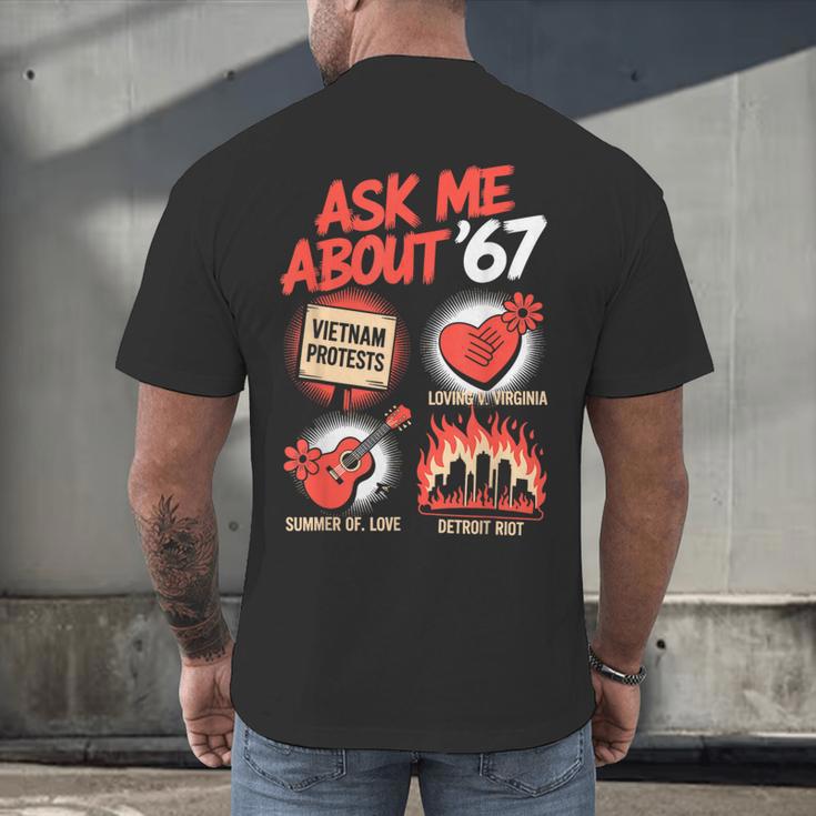 67 History Teacher Teacher 6 7 Overuse '67 Men's Back Print T-Shirt, gift for family, gift for coworker 67 History Teacher Teacher 6 7 Overuse '67 Men's Back Print T-Shirt, gift for family, gift for coworker