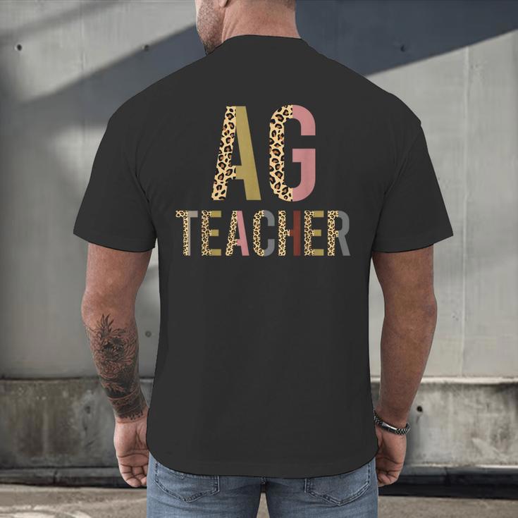 AG Teacher Farmer Life Agriculture Teacher Men's Back Print T-Shirt, gift for family, gift for coworker AG Teacher Farmer Life Agriculture Teacher Men's Back Print T-Shirt, gift for family, gift for coworker