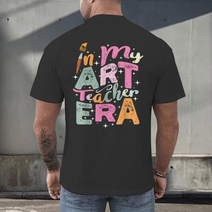 In My Art Teacher Era Teaching Future Artist Back To School Men's Back Print T-Shirt, gift for family, gift for coworker In My Art Teacher Era Teaching Future Artist Back To School Men's Back Print T-Shirt, gift for family, gift for coworker