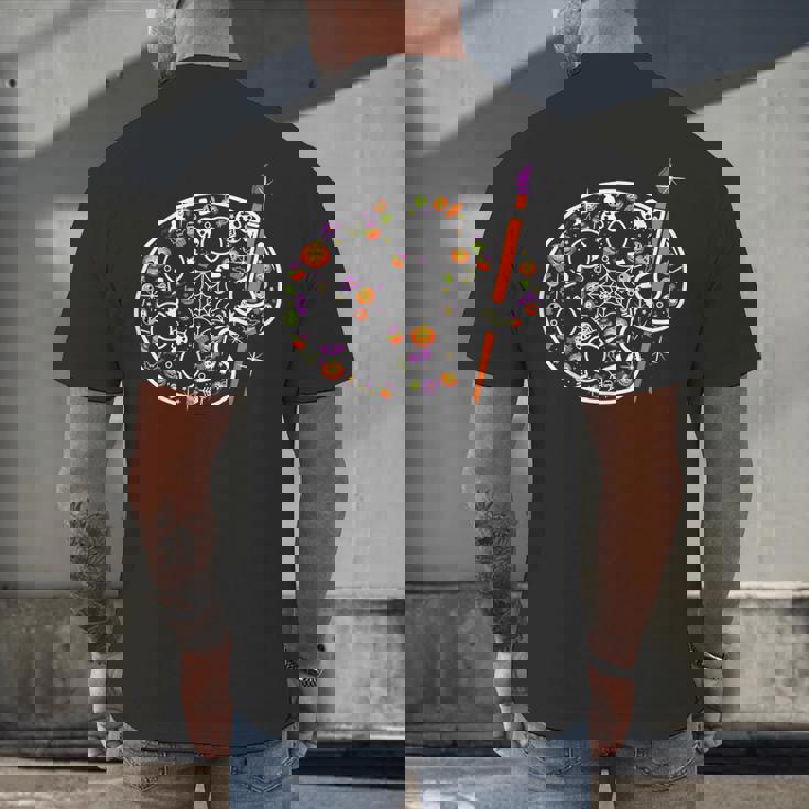 Art Teacher Pumpkin Scary Halloween Costume Men Women Men&#x27;s Back Print T-Shirt, gift for family, gift for coworker