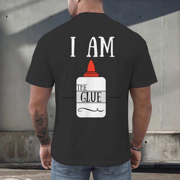 Art Teacher T-Shirt I Am The Glue Men's Back Print T-Shirt, gift for family, gift for coworker Art Teacher T-Shirt I Am The Glue Men's Back Print T-Shirt, gift for family, gift for coworker