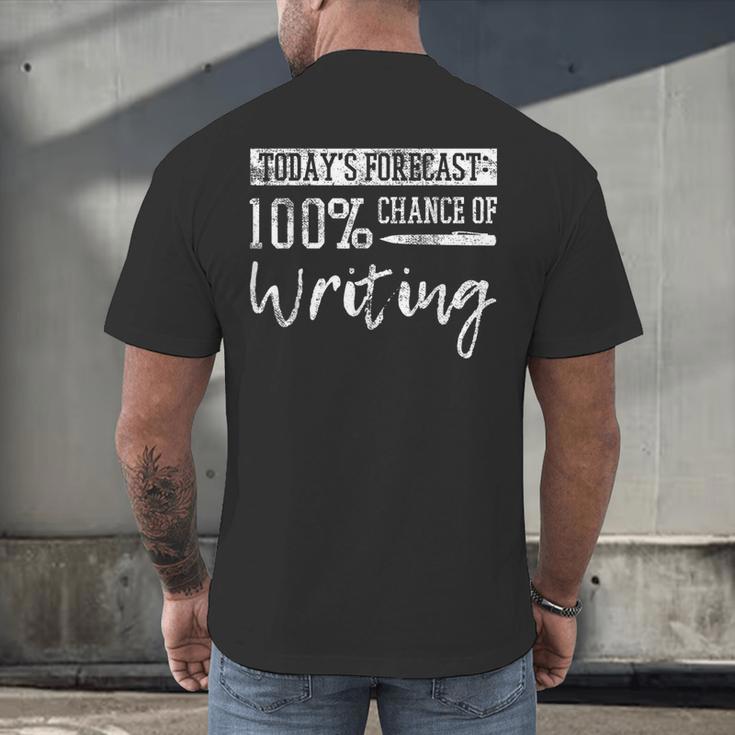 Author Journalist Teacher Writing Men's Back Print T-Shirt, gift for family, gift for coworker Author Journalist Teacher Writing Men's Back Print T-Shirt, gift for family, gift for coworker