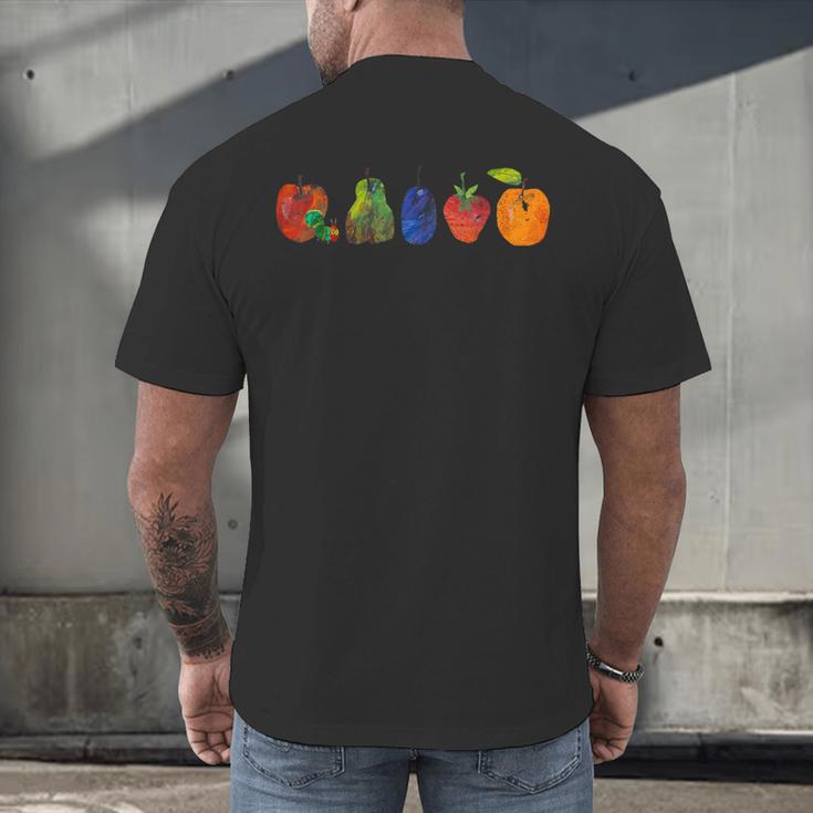 Back To School Cute Hungry Lover Fruits Teacher Men's Back Print T-Shirt, gift for family, gift for coworker Back To School Cute Hungry Lover Fruits Teacher Men's Back Print T-Shirt, gift for family, gift for coworker