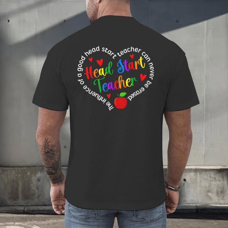 Best Head Start Teacher Early Head Start Teachers Men's Back Print T-Shirt, gift for family, gift for coworker