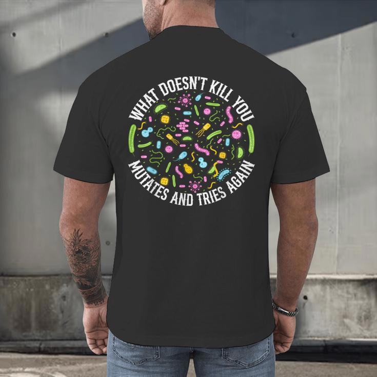 Biology Bio Teachers And Biochemistry Lab Nerds Men's Back Print T-Shirt, gift for family, gift for coworker Biology Bio Teachers And Biochemistry Lab Nerds Men's Back Print T-Shirt, gift for family, gift for coworker