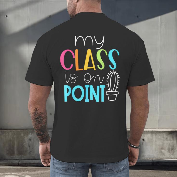Cactus Teacher Shirt Cute Teacher Shirt Men's Back Print T-Shirt, gift for family, gift for coworker Cactus Teacher Shirt Cute Teacher Shirt Men's Back Print T-Shirt, gift for family, gift for coworker