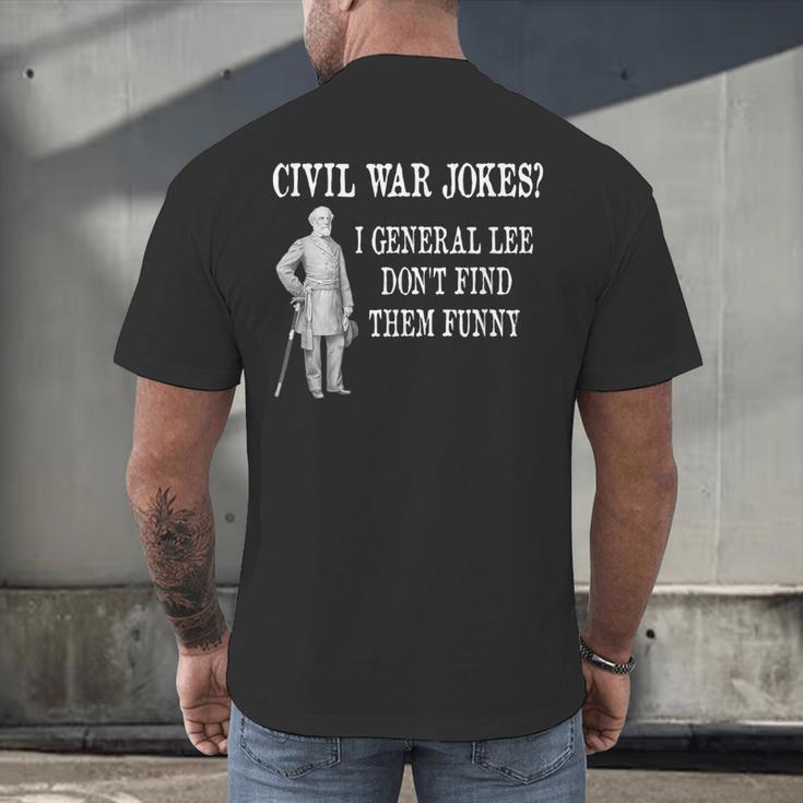 Civil War For History Buff & History Teachers For Men Women Girls Kids Men's Back Print T-Shirt, gift for family, gift for coworker