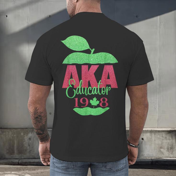 Cute Pretty Educators & Teacher Aka Educator Men's Back Print T-Shirt, gift for family, gift for coworker Cute Pretty Educators & Teacher Aka Educator Men's Back Print T-Shirt, gift for family, gift for coworker
