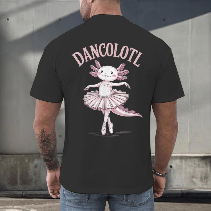Dancolotl Ballerina Axolotl Ballet Dance Teacher Men's Back Print T-Shirt, gift for family, gift for coworker Dancolotl Ballerina Axolotl Ballet Dance Teacher Men's Back Print T-Shirt, gift for family, gift for coworker
