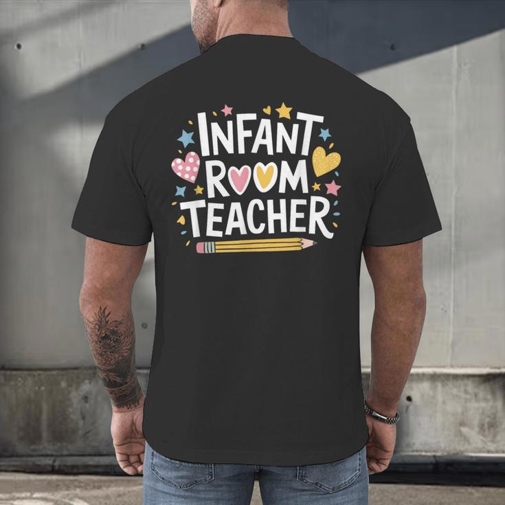 Daycare Provider Toddler Teaching Infant Room Teacher Men's Back Print T-Shirt, gift for family, gift for coworker