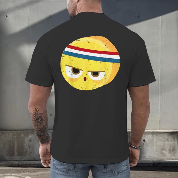 The Eggcellent Athlete Good Egg Teacher Halloween Food Group Men's Back Print T-Shirt, gift for family, gift for coworker